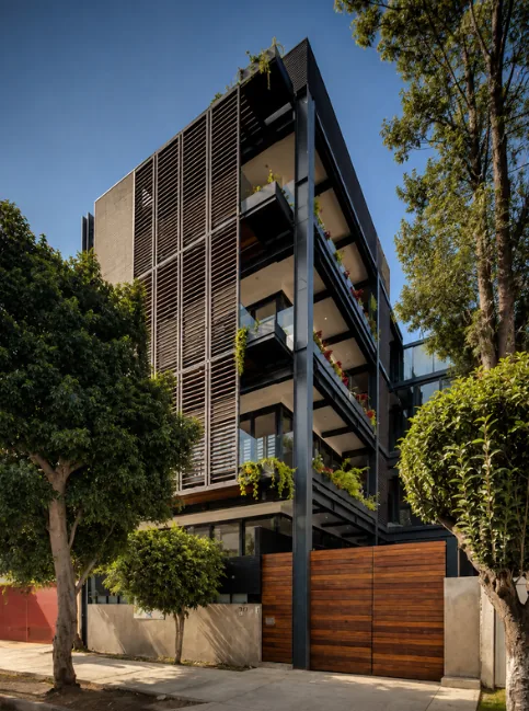 Fachada del proyecto Carlota